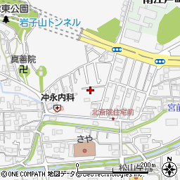 愛媛県松山市北斎院町64周辺の地図