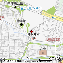 愛媛県松山市北斎院町83-6周辺の地図