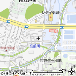 愛媛県松山市北斎院町11周辺の地図
