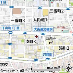 愛媛県松山市大街道1丁目3-2周辺の地図
