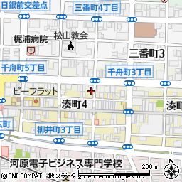 かつれつ亭 湊町店周辺の地図