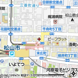 株式会社アスト松山本店周辺の地図