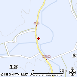 徳島県阿南市新野町生谷37周辺の地図