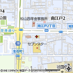 セーラー松山店周辺の地図