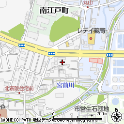 愛媛県松山市北斎院町15周辺の地図