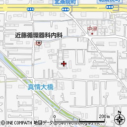 愛媛県松山市北斎院町438-9周辺の地図