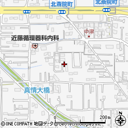愛媛県松山市北斎院町438周辺の地図