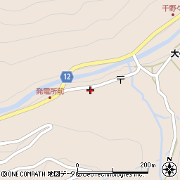 愛媛県西条市中奥２号21周辺の地図