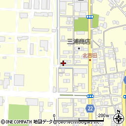 愛媛県松山市北吉田町1228周辺の地図