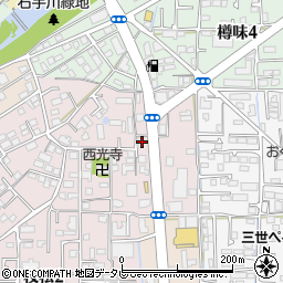 アイアイエー　束本店周辺の地図