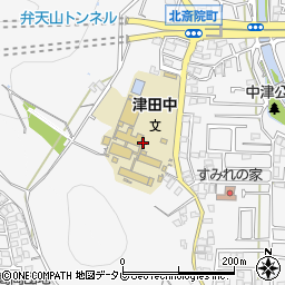 愛媛県松山市北斎院町1107周辺の地図