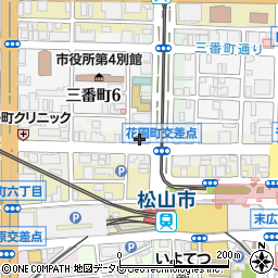 株式会社エイチ・アイ・エス　松山営業所周辺の地図