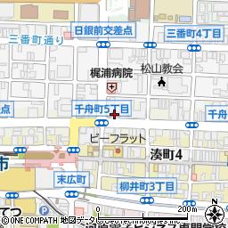 西田千舟町ビル周辺の地図