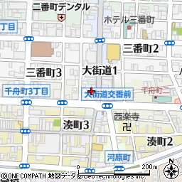 愛媛県松山市大街道1丁目4-4周辺の地図