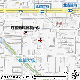 愛媛県松山市北斎院町437周辺の地図