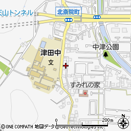 愛媛県松山市北斎院町1093-19周辺の地図