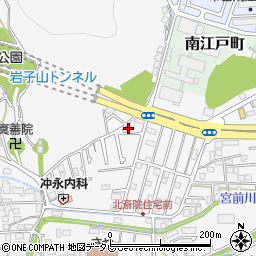 愛媛県松山市北斎院町58-3周辺の地図