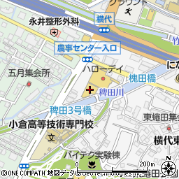 ドラッグ新生堂横代店周辺の地図