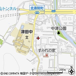 愛媛県松山市北斎院町1093-16周辺の地図