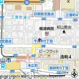 穴吹不動産流通株式会社　松山店周辺の地図