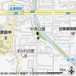 愛媛県松山市北斎院町1147-8周辺の地図
