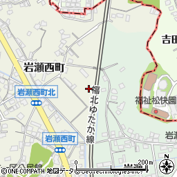 福岡県中間市岩瀬西町58周辺の地図