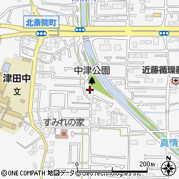 愛媛県松山市北斎院町1147-6周辺の地図