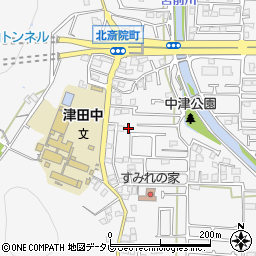 愛媛県松山市北斎院町1091-6周辺の地図