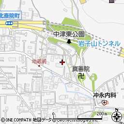 愛媛県松山市北斎院町294周辺の地図