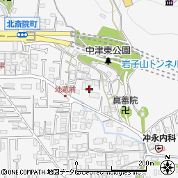 愛媛県松山市北斎院町290周辺の地図