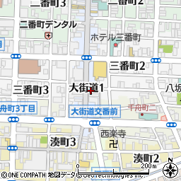 愛媛県松山市大街道1丁目5-16周辺の地図