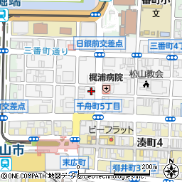 新菱冷熱工業株式会社　松山出張所周辺の地図