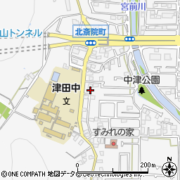 愛媛県松山市北斎院町1141-7周辺の地図