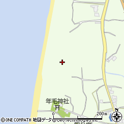 福岡県福津市勝浦873周辺の地図