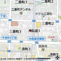 カラオケまねきねこ 松山大街道店周辺の地図