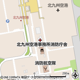 小倉南警察署北九州空港警備派出所周辺の地図