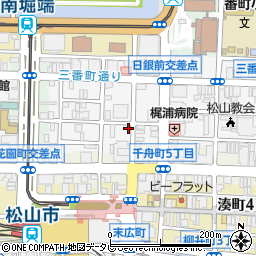 松山第一法務ビル周辺の地図