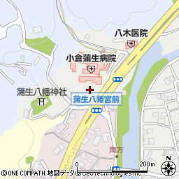 福岡県北九州市小倉南区蒲生5丁目周辺の地図