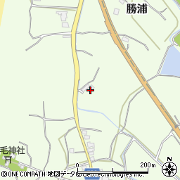 福岡県福津市勝浦842周辺の地図