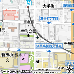 松山小売酒販組合周辺の地図