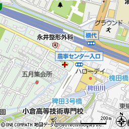 セブンイレブン小倉横代店周辺の地図