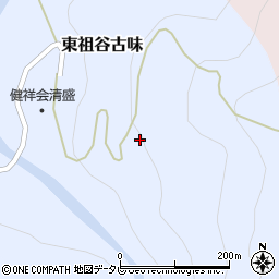 徳島県三好市東祖谷古味46周辺の地図