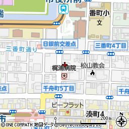 伊予鉄総合企画株式会社　営業部周辺の地図