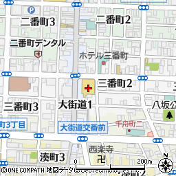 ドン・キホーテ松山大街道店周辺の地図
