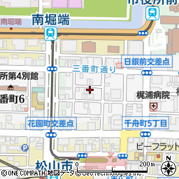 松山丸三工場周辺の地図
