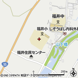 徳島県阿南市福井町大西192周辺の地図