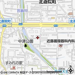 愛媛県松山市北斎院町479-12周辺の地図