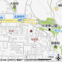 愛媛県松山市北斎院町385-6周辺の地図