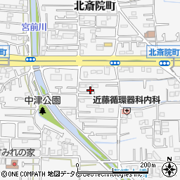 愛媛県松山市北斎院町483周辺の地図