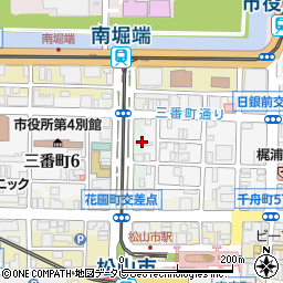 バール カフェ kobako 花園店周辺の地図